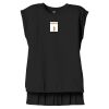 Women's Flowy Muscle Tee With Rolled Cuffs Thumbnail