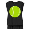 Women's Flowy Muscle Tee With Rolled Cuffs Thumbnail