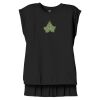 Women's Flowy Muscle Tee With Rolled Cuffs Thumbnail