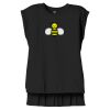 Women's Flowy Muscle Tee With Rolled Cuffs Thumbnail
