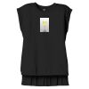 Women's Flowy Muscle Tee With Rolled Cuffs Thumbnail