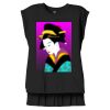 Women's Flowy Muscle Tee With Rolled Cuffs Thumbnail