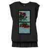 Women's Flowy Muscle Tee With Rolled Cuffs Thumbnail