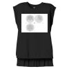 Women's Flowy Muscle Tee With Rolled Cuffs Thumbnail