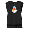 Women's Flowy Muscle Tee With Rolled Cuffs Thumbnail