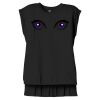 Women's Flowy Muscle Tee With Rolled Cuffs Thumbnail