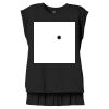 Women's Flowy Muscle Tee With Rolled Cuffs Thumbnail