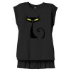 Women's Flowy Muscle Tee With Rolled Cuffs Thumbnail