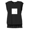 Women's Flowy Muscle Tee With Rolled Cuffs Thumbnail