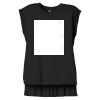 Women's Flowy Muscle Tee With Rolled Cuffs Thumbnail