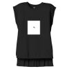 Women's Flowy Muscle Tee With Rolled Cuffs Thumbnail