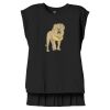 Women's Flowy Muscle Tee With Rolled Cuffs Thumbnail