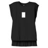 Women's Flowy Muscle Tee With Rolled Cuffs Thumbnail
