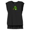 Women's Flowy Muscle Tee With Rolled Cuffs Thumbnail