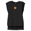 Women's Flowy Muscle Tee With Rolled Cuffs Thumbnail