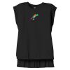 Women's Flowy Muscle Tee With Rolled Cuffs Thumbnail