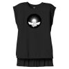 Women's Flowy Muscle Tee With Rolled Cuffs Thumbnail