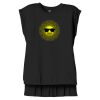 Women's Flowy Muscle Tee With Rolled Cuffs Thumbnail