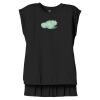 Women's Flowy Muscle Tee With Rolled Cuffs Thumbnail