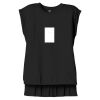 Women's Flowy Muscle Tee With Rolled Cuffs Thumbnail