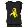 Women's Flowy Muscle Tee With Rolled Cuffs Thumbnail