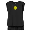 Women's Flowy Muscle Tee With Rolled Cuffs Thumbnail