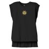 Women's Flowy Muscle Tee With Rolled Cuffs Thumbnail