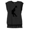 Women's Flowy Muscle Tee With Rolled Cuffs Thumbnail