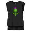 Women's Flowy Muscle Tee With Rolled Cuffs Thumbnail