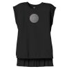 Women's Flowy Muscle Tee With Rolled Cuffs Thumbnail