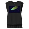 Women's Flowy Muscle Tee With Rolled Cuffs Thumbnail