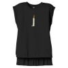 Women's Flowy Muscle Tee With Rolled Cuffs Thumbnail