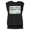 Women's Flowy Muscle Tee With Rolled Cuffs Thumbnail