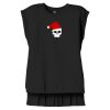 Women's Flowy Muscle Tee With Rolled Cuffs Thumbnail