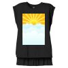 Women's Flowy Muscle Tee With Rolled Cuffs Thumbnail