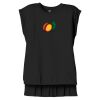 Women's Flowy Muscle Tee With Rolled Cuffs Thumbnail