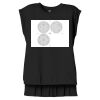 Women's Flowy Muscle Tee With Rolled Cuffs Thumbnail