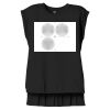 Women's Flowy Muscle Tee With Rolled Cuffs Thumbnail