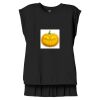 Women's Flowy Muscle Tee With Rolled Cuffs Thumbnail