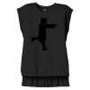 Women's Flowy Muscle Tee With Rolled Cuffs Thumbnail