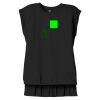 Women's Flowy Muscle Tee With Rolled Cuffs Thumbnail