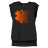 Women's Flowy Muscle Tee With Rolled Cuffs Thumbnail