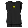Women's Flowy Muscle Tee With Rolled Cuffs Thumbnail