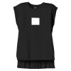 Women's Flowy Muscle Tee With Rolled Cuffs Thumbnail