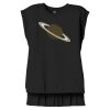 Women's Flowy Muscle Tee With Rolled Cuffs Thumbnail