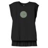 Women's Flowy Muscle Tee With Rolled Cuffs Thumbnail