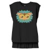 Women's Flowy Muscle Tee With Rolled Cuffs Thumbnail