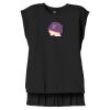 Women's Flowy Muscle Tee With Rolled Cuffs Thumbnail