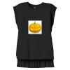 Women's Flowy Muscle Tee With Rolled Cuffs Thumbnail