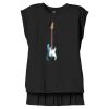 Women's Flowy Muscle Tee With Rolled Cuffs Thumbnail